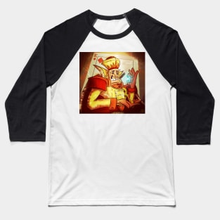 King of Diamonds - Illustration Baseball T-Shirt